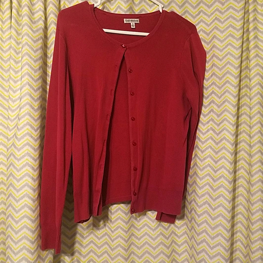 Button Up Sweater